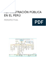 Administración Pública en El Perú