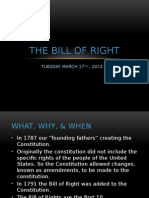 The Bill of Rights