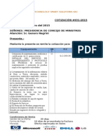 Cotizacion 033-Itss Mantenimiento de Pozos A Tierra