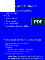 Storage and File Structure