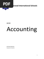 Accounting Notes For IGCSE PDF