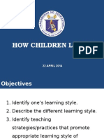 How Children Learn