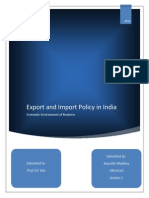 Export Import India