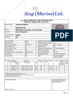 Record of Welder Qualification Test WQR NO: SD006 DATE: 24.07.2014