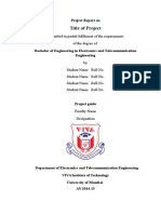 Blackbook Sample For Engineering Projects