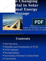 Thermal Energy Storage