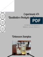 Chem 18.1 Qualitative Analysis