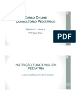 Nutrição Funcional em Pediatria