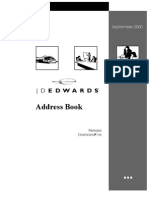 JD Edwards - Address Book