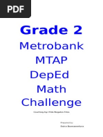 Grade 2 Mtap Reviewer