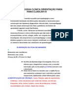 Psicopedagogia Clínica Orientação para