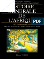 Histoire Générale de L'afrique, T8: L'Afrique Depuis 1935