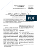 Portevin-Le Chatelier Effect in Al-Zn-Mg-Cu-Zr Aluminum Alloy