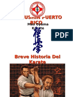 Breve Historia Del Karate