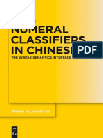 Numeral Classifiers in Chinese