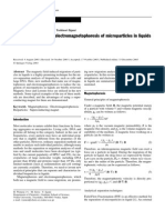 Magnetophoresis and Electromagnetophoresis of Microparticles in Liquids