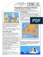 Metrological Traceability Eurachem39