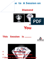 Welcome To A Session On: Diamond