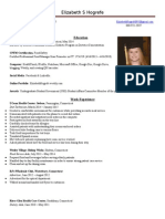 Resume' For Internship