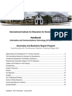 IIED 2014-2015 Handbook - Suriname