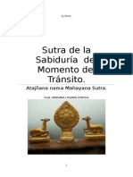 Sutra de La Sabiduría Del Momento Del Tránsito