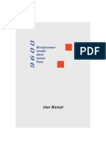 User Manual: Microprocessor Intruder Alarm Control Panel