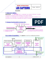 Cours Capteurs