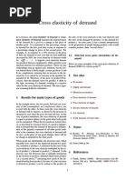 Cross Elasticity of Demand PDF