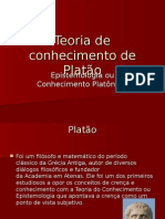 Teoria de Conhecimento de Platão