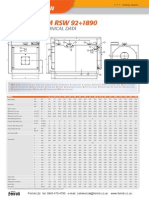 Prextherm RSW Technical Data