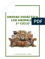 Unidad DidÁctica Los Animales 1º Ciclo