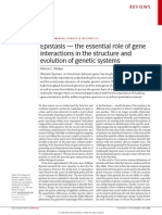 Epistasis - The Essential Role of Gene