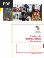 Catálogo de Asistencia Técnica Ecuatoriana PDF