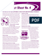 Lesson 16 - Energy Sources Fact Sheet