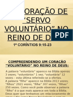 Um Coração de Servo Voluntario No Reino de Deus