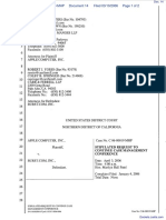 Apple Computer Inc. v. Burst - Com, Inc. - Document No. 14