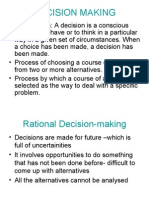 Decision Making