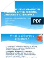 Linguistic Development in Children After Reading Children's Literature