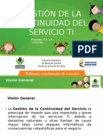 Presentación Gestión de Continuidad - PPSX