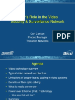 Fiber's Role in The Video Security and Surveillance Network