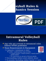 Volleyball Referee Training