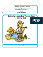 Estructura Social de Venezuela