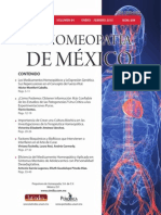 La Homeopatía de México, No. 694 (Enero-Febrero de 2015)