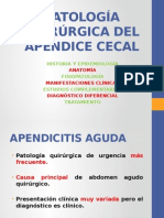 Patología Quirúrgica Del Apéndicee Cecal y Enfermedad Diverticular