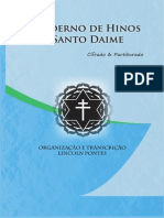 Caderno de Hinos Do Santo Daime Cifras e Tablatura