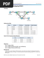 2.3.1.5 Packet Tracer - Configuring PVST+ Instructions