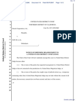 Oracle Corporation Et Al v. SAP AG Et Al - Document No. 18