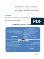 Smart View-A Brief History: Swot Analysis