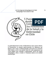 LIAS - 5 Puntos Desde Donde Comprender El Fenómeno de La Salud y La Enfermedad en Chile