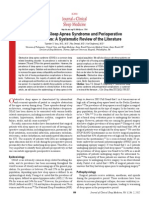 OSA and Periop Complications 2012